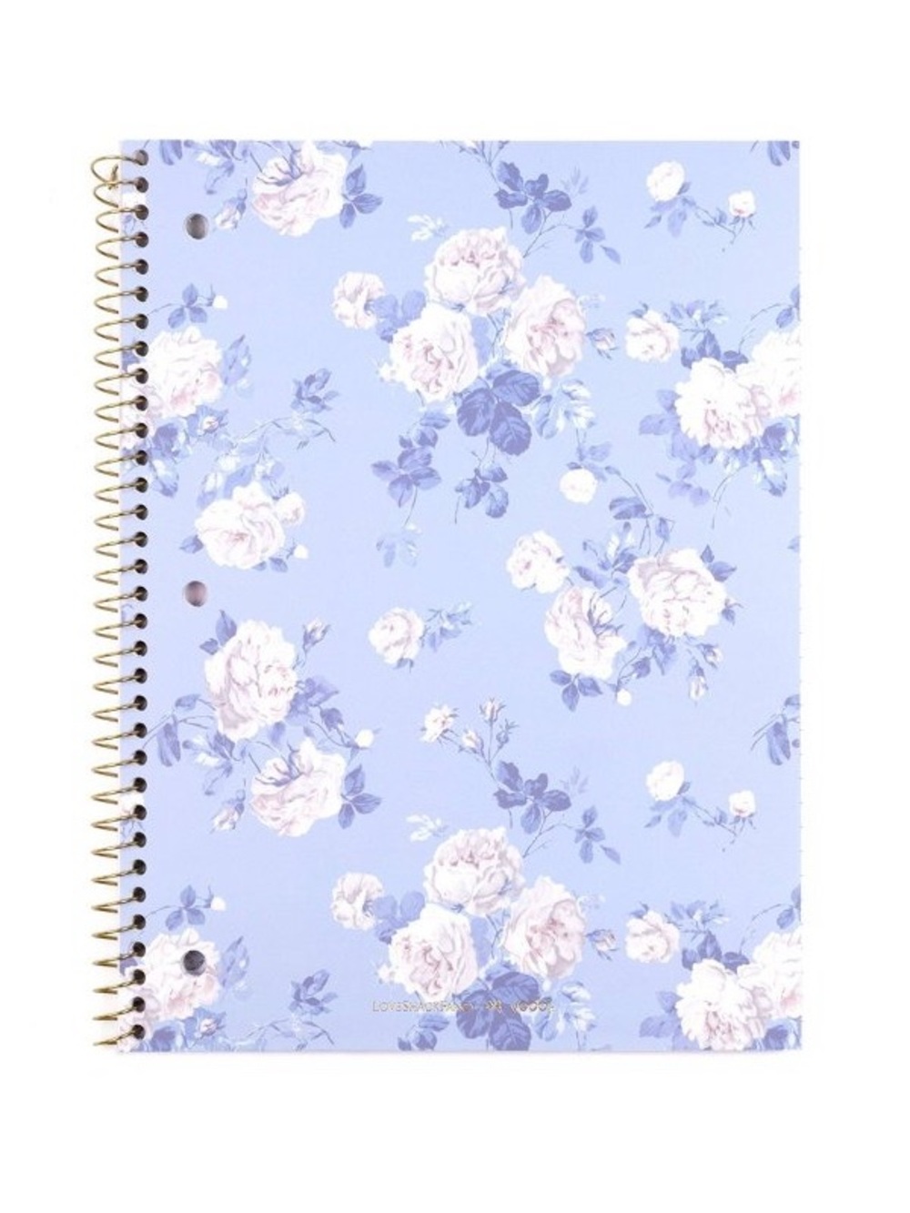 IN-HAND | LoveShackFancy x Target Yoobi Everblooming Rosettes Spiral Notebook